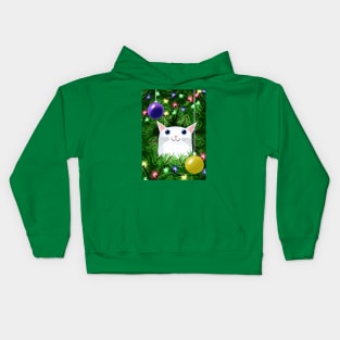 White Christmas Kids Hoodie